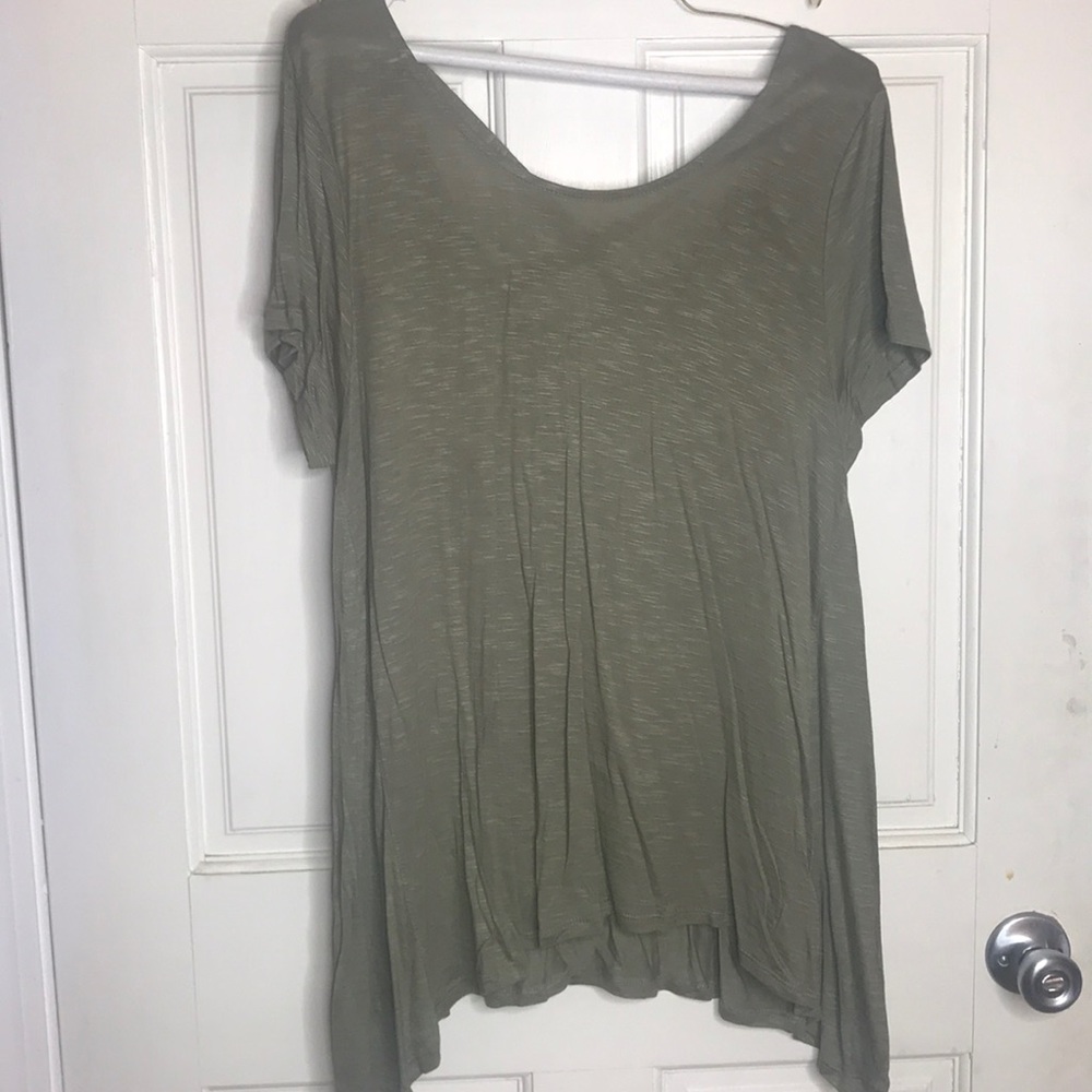 Green shirt